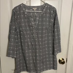 Talbots tunic new condition